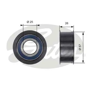 PG tensioners T41242 POWERGRIP TENSIONER Gates 