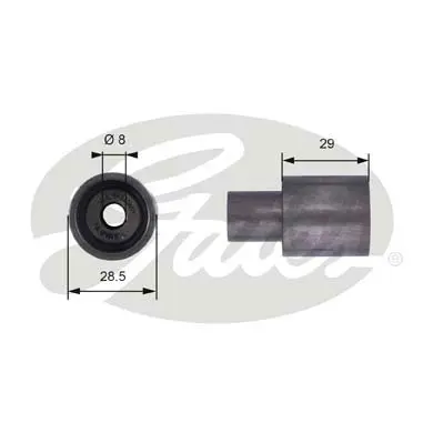 PG tensioners T42051 POWERGRIP IDLER Gates 