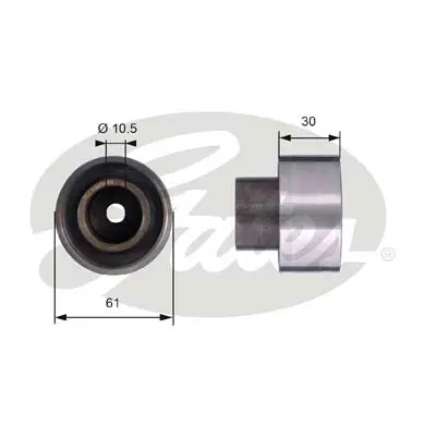 PG tensioners T42053 POWERGRIP IDLER Gates 