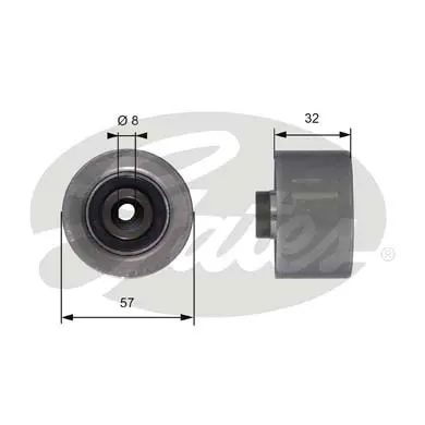 PG tensioners T42066 POWERGRIP IDLER Gates 