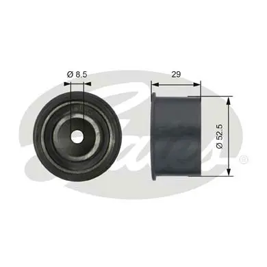 PG tensioners T42084 POWERGRIP IDLER Gates 