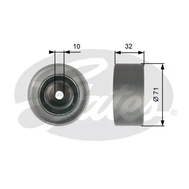 PG tensioners T42094 POWERGRIP IDLER Gates 