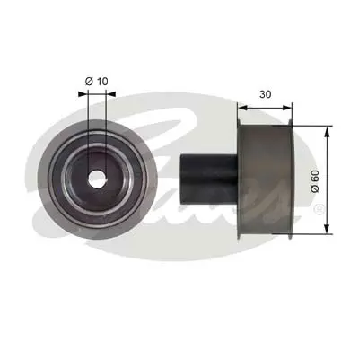 PG tensioners T42136 POWERGRIP IDLER Gates 