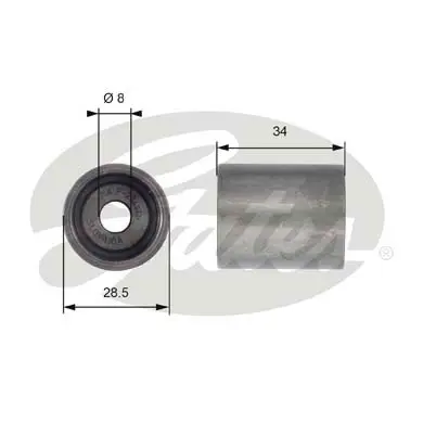 PG tensioners T42139 POWERGRIP IDLER Gates 