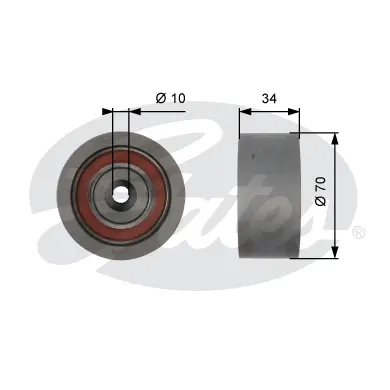 PG tensioners T42159 POWERGRIP IDLER Gates 