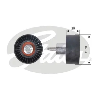 PG tensioners T42164 POWERGRIP IDLER Gates 