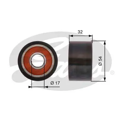 PG tensioners T42167 POWERGRIP IDLER Gates 