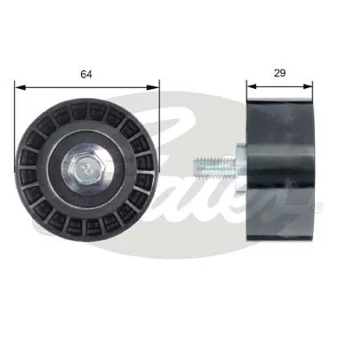 PG tensioners T42170 POWERGRIP IDLER Gates 