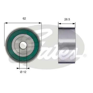 PG tensioners T42192 POWERGRIP IDLER Gates 