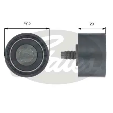 PG tensioners T42197 POWERGRIP IDLER Gates 