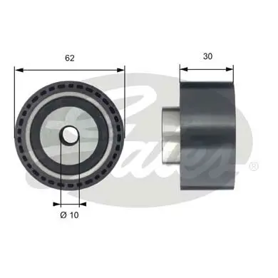 PG tensioners T42198 POWERGRIP IDLER Gates 