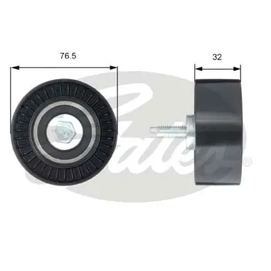 PG tensioners T42201 POWERGRIP IDLER Gates 