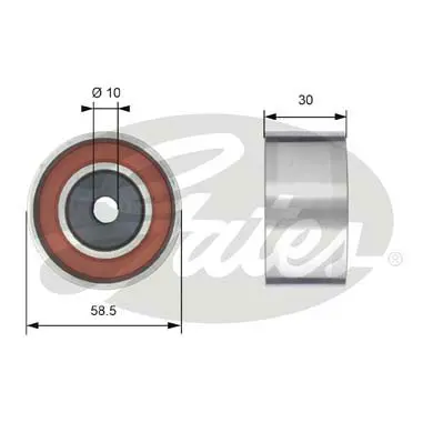 PG tensioners T42202 POWERGRIP IDLER Gates 