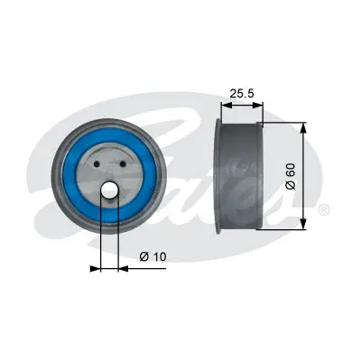 PG tensioners T42230 POWERGRIP TENSIONER*IC* Gates 