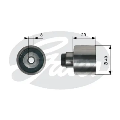 PG tensioners T42309 POWERGRIP IDLER Gates 