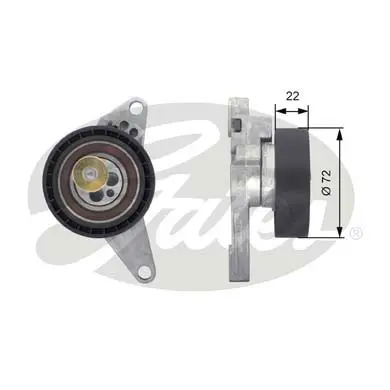 PG tensioners T43002 POWERGRIP TENSIONER*IC* Gates 