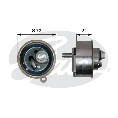 PG tensioners T43009 POWERGRIP TENSIONER*IC* Gates 