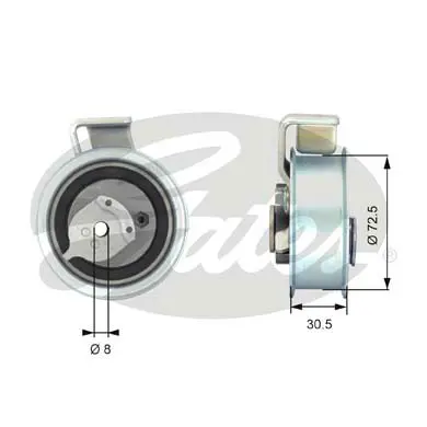 PG tensioners T43018 POWERGRIP TENSIONER Gates 