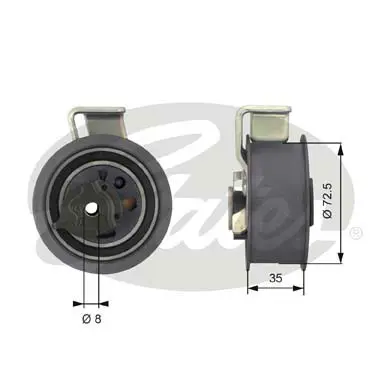 PG tensioners T43019 POWERGRIP TENSIONER Gates 