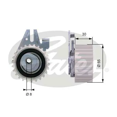 PG tensioners T43024 POWERGRIP TENSIONER Gates 