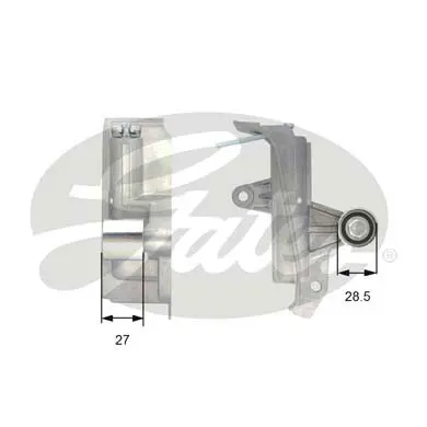 PG tensioners T43028 POWERGRIP TENSIONER Gates 