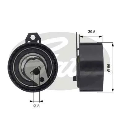 PG tensioners T43034 POWERGRIP TENSIONER Gates 