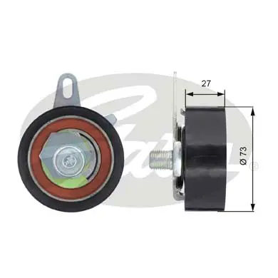 PG tensioners T43036 POWERGRIP TENSIONER Gates 