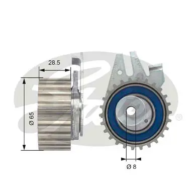 PG tensioners T43044 POWERGRIP TENSIONER Gates 