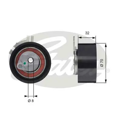 PG tensioners T43117 POWERGRIP TENSIONER Gates 