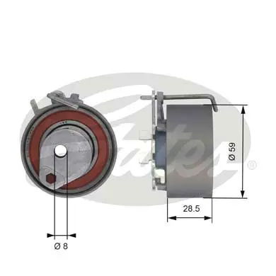 PG tensioners T43126 POWERGRIP TENSIONER Gates 