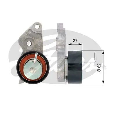 PG tensioners T43127 POWERGRIP TENSIONER Gates 
