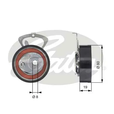 PG tensioners T43140 POWERGRIP TENSIONER Gates 