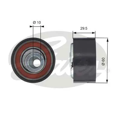 PG tensioners T43147 POWERGRIP TENSIONER Gates 