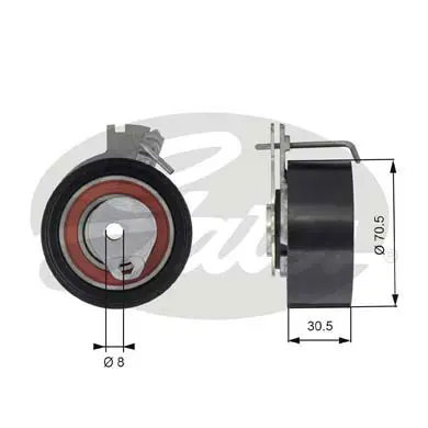 PG tensioners T43159 POWERGRIP TENSIONER Gates 