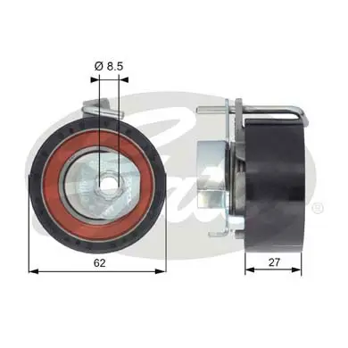 PG tensioners T43171 POWERGRIP TENSIONER Gates 