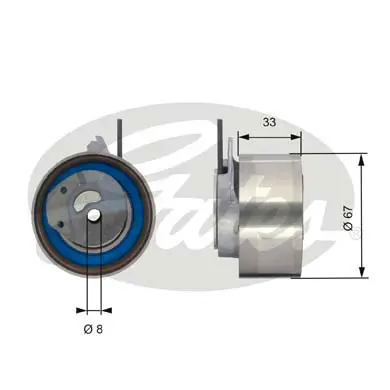 PG tensioners T43174 POWERGRIP TENSIONER Gates 