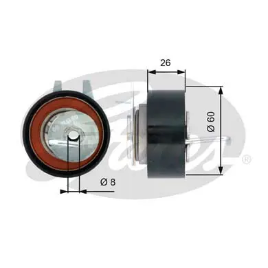 PG tensioners T43199 POWERGRIP TENSIONER Gates 