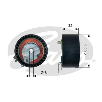 PG tensioners T43236 POWERGRIP TENSIONER Gates 