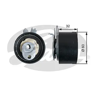 PG tensioners T43240 POWERGRIP TENSIONER Gates 