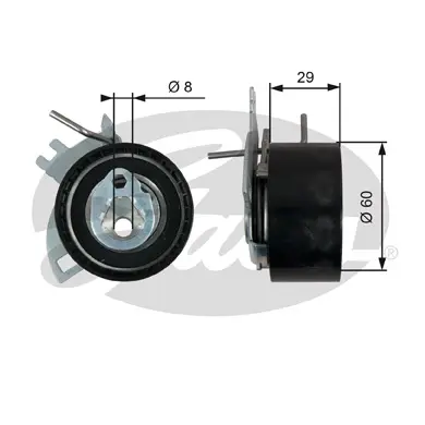 PG tensioners T43246 POWERGRIP TENSIONER Gates 