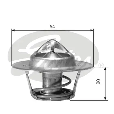 THERMOSTATS TH00171G1 TH00171G1 THERMOSTAT           Gates 