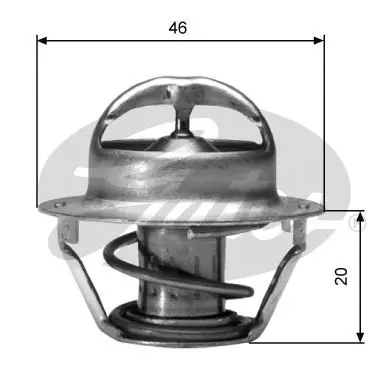 THERMOSTATS TH03091G1 TH03091G1 THERMOSTAT           Gates 