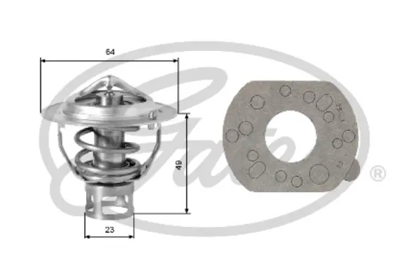 THERMOSTATS TH04077G1 TH04077G1 THERMOSTAT           Gates 
