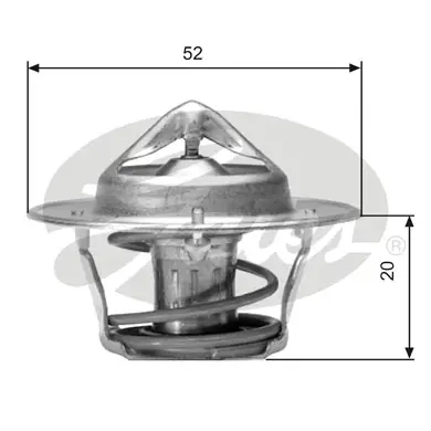 THERMOSTATS TH04182G1 TH04182G1 THERMOSTAT           Gates 