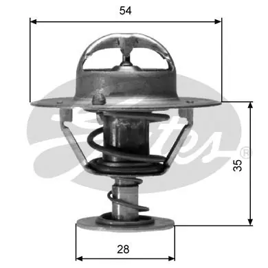 THERMOSTATS TH04282G1 TH04282G1 THERMOSTAT           Gates 