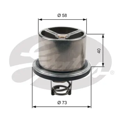 THERMOSTATS HEAVY DUTY TH07882 TH07882 THERMOSTAT             Gates 