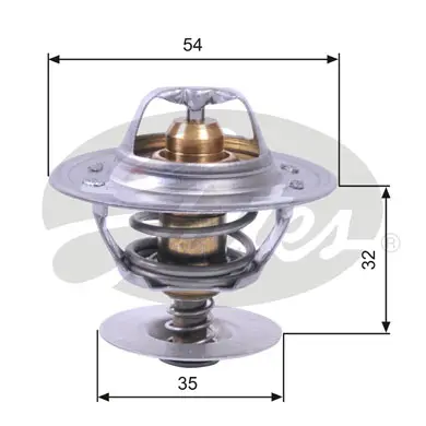 THERMOSTATS TH11287G1 TH11287G1 THERMOSTAT           Gates 