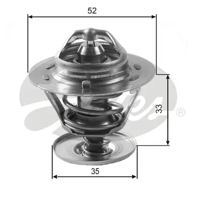 THERMOSTATS TH12592G1 TH12592G1 THERMOSTAT           Gates 
