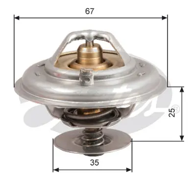 THERMOSTATS TH14380G1 TH14380G1 THERMOSTAT           Gates 