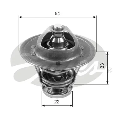THERMOSTATS TH22285G1 TH22285G1 THERMOSTAT           Gates 